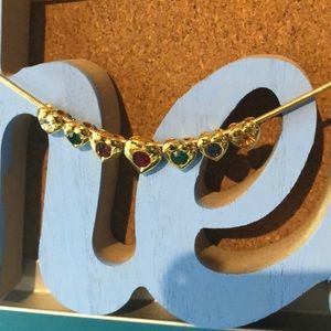 Joan Rivers Heart Charm Necklace